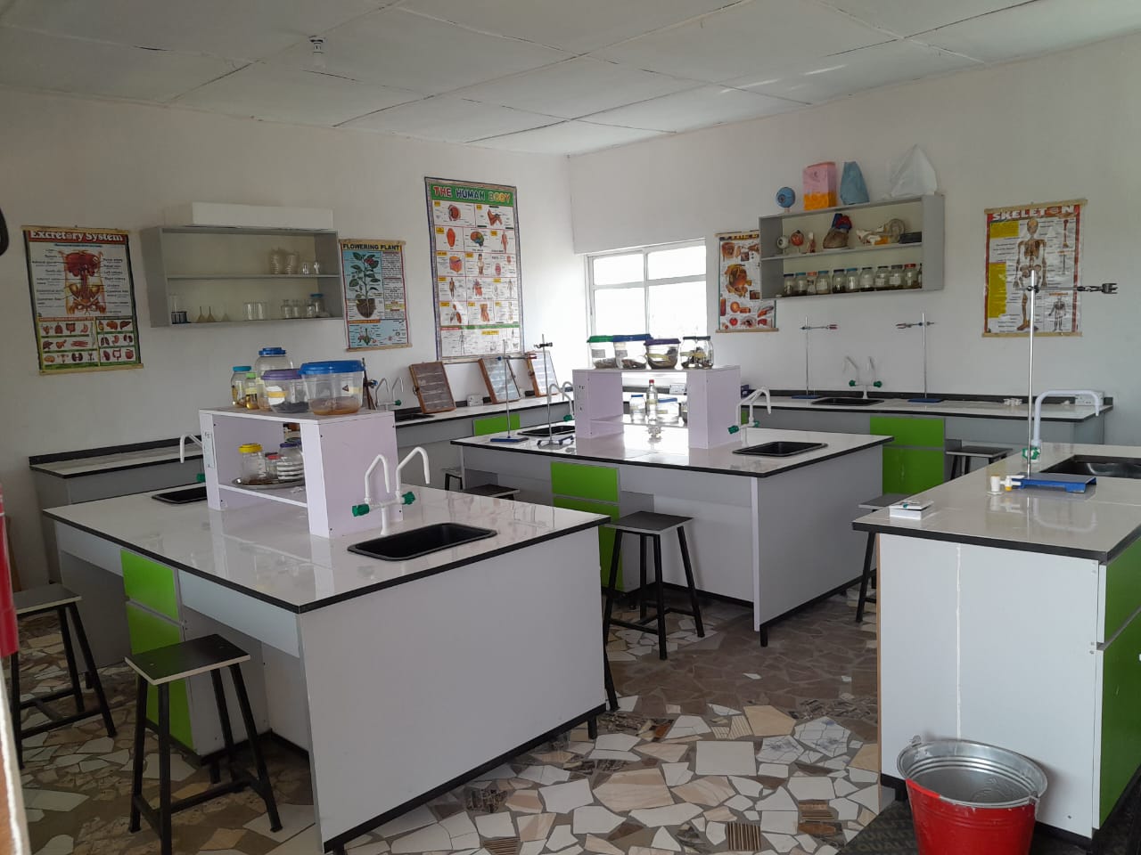 Laboratory learning environment at Divine Alpha Schools